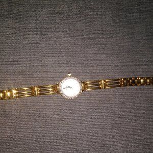 Women's Gold Pulsar Watch with Diamond Accents